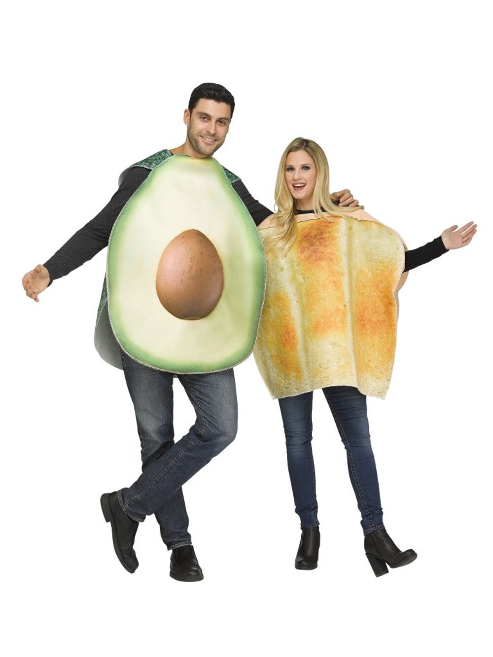 Brand New Avocado & Toast Adult Costume, XS-XL.